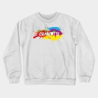 Charlotte Graffiti Crewneck Sweatshirt